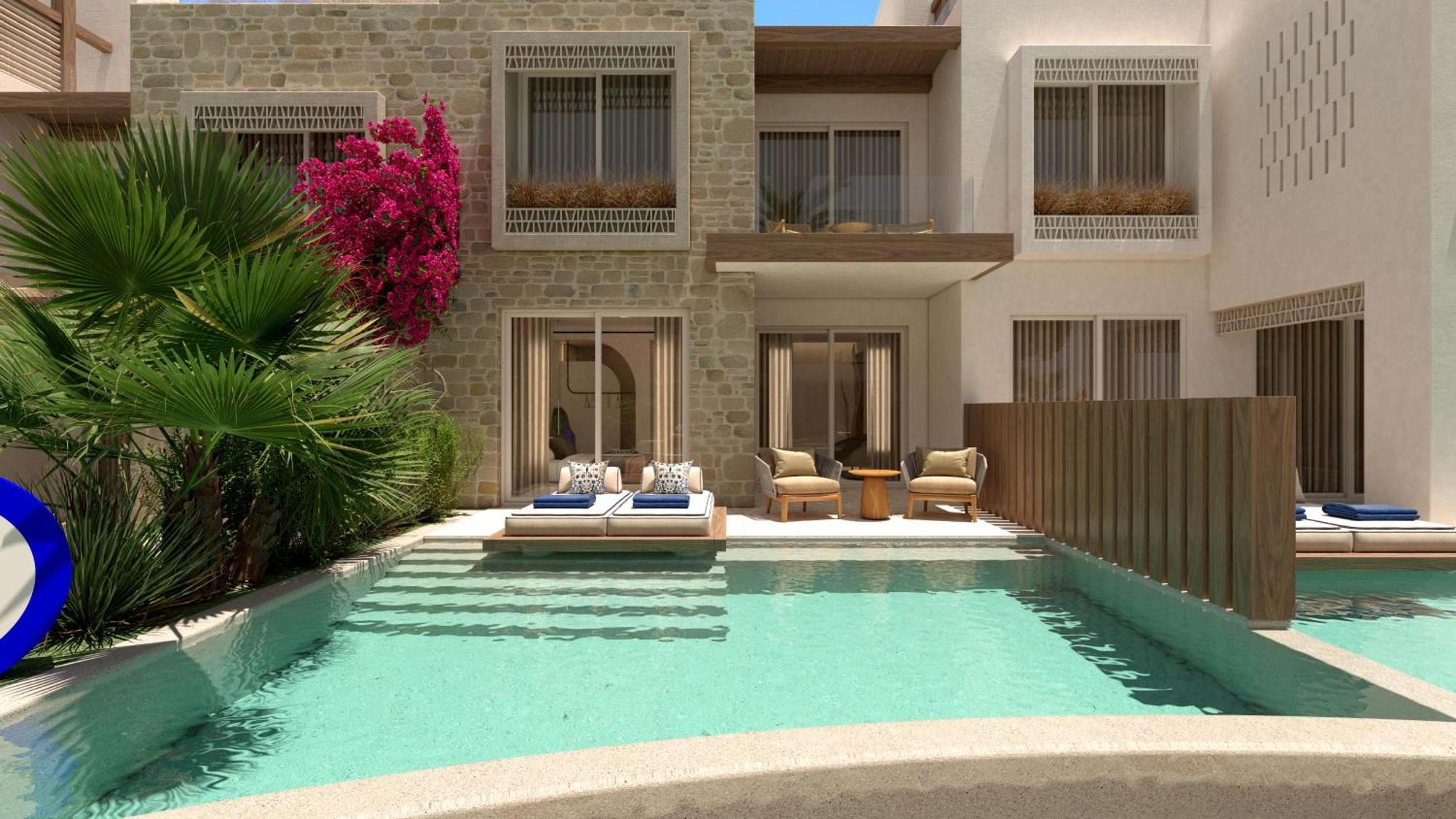 Uzenie All Suites Boutique Resort (Adults Only) Adelianos Kampos Exterior photo